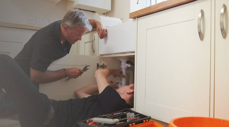 Professional burst pipe repair services in Viola, DE